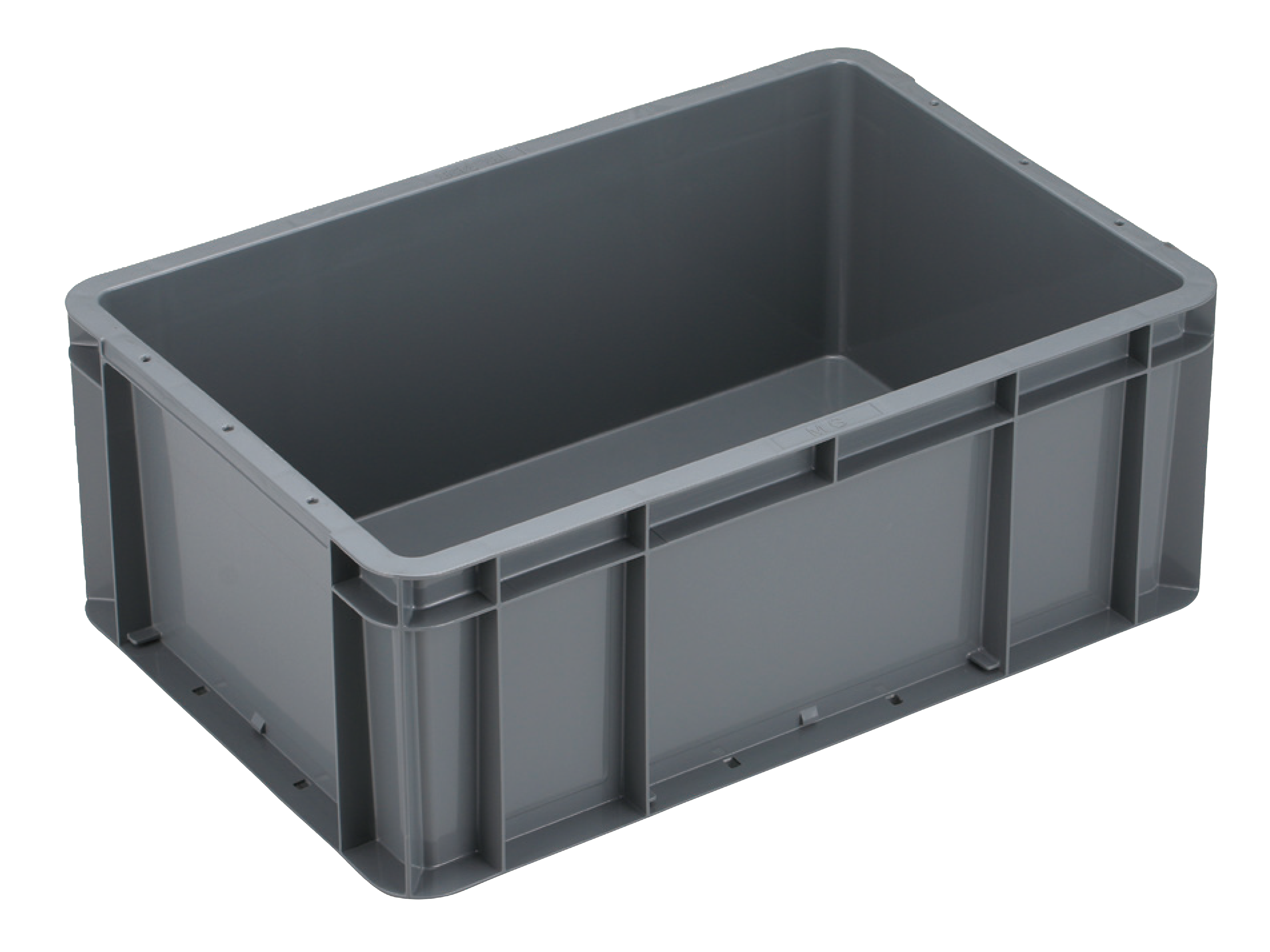リサイクルのプラスチックコンテナ（通い箱）、TP箱